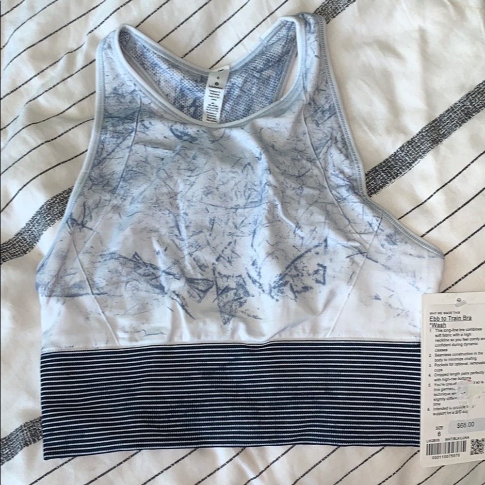 Lululemon longline sports bra